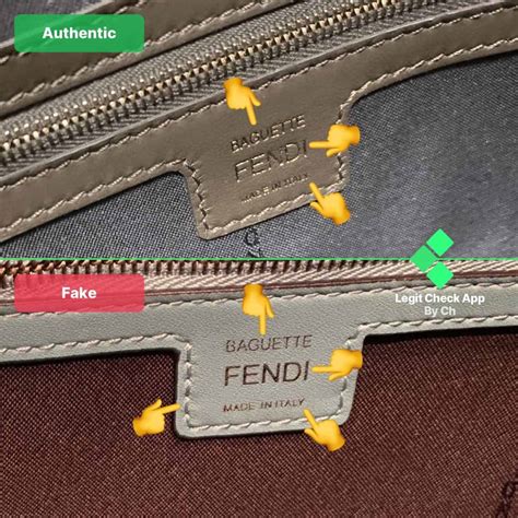 how to tell fake vintage fendi|fendi authenticity check.